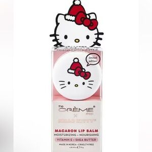 The Creme Shop x Hello Kitty Macaron Lip Balm - Marshmallow Fluff